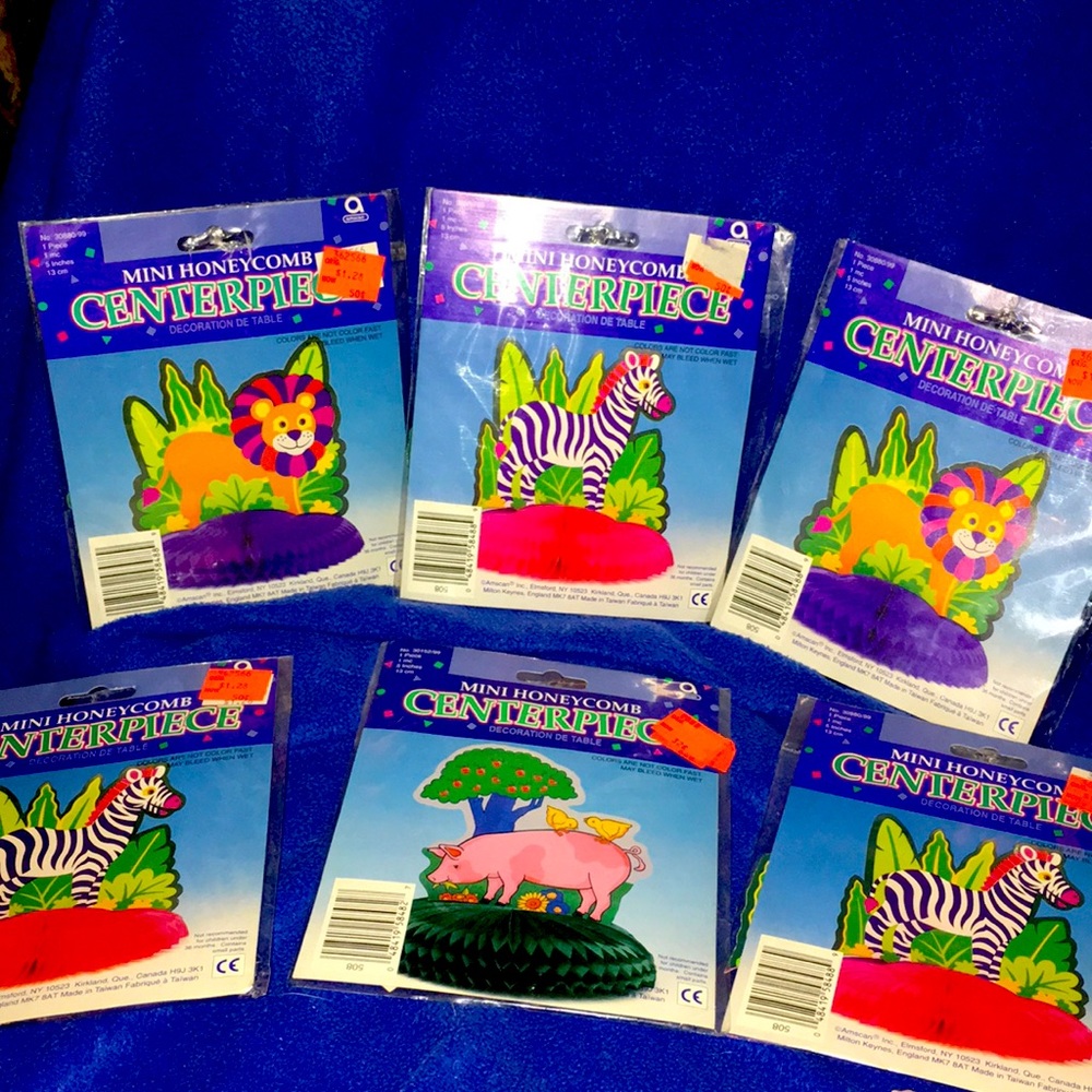 Center pieces for child’s party